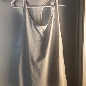 White Champion Racerback Work Out Tank